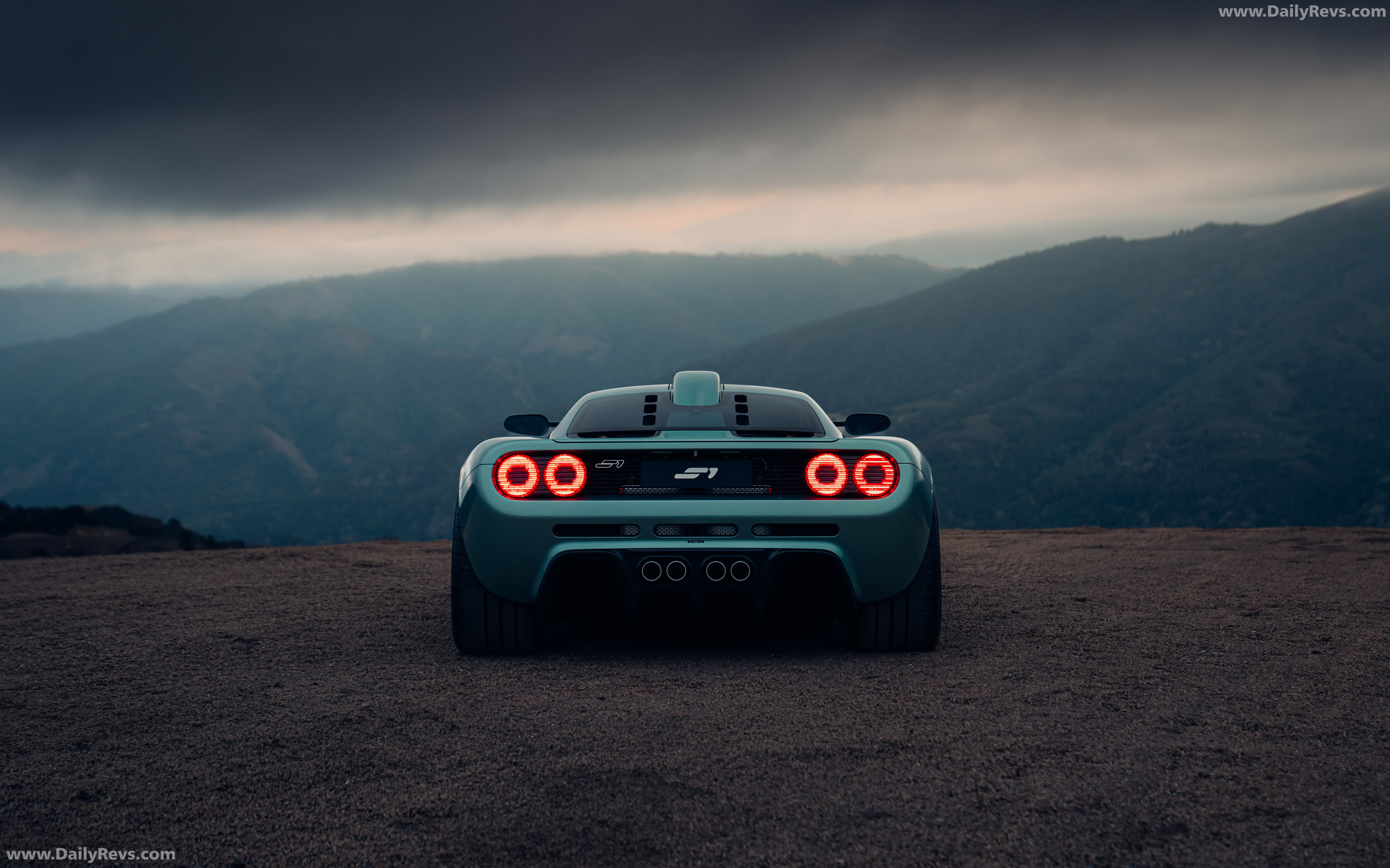 2028 Gordon Murray S1 Rear View